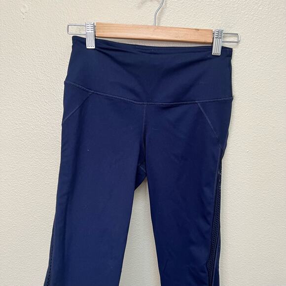 Victoria's Secret Sport Navy Blue Knockout Leggings Size S - Picture 2 of 5